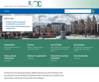 RFV.nl(Raad voor het Openbaar Bestuur) Screenshot