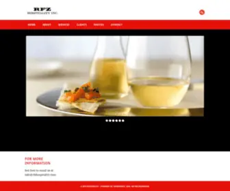 RFzhospitality.com(RFZ Hospitality) Screenshot