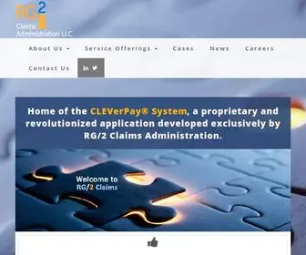 RG2Claims.com(RG/2 Claims Administration) Screenshot