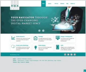 Rgadigital.in(Digital marketing & advertising company) Screenshot