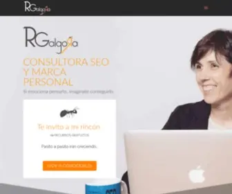 Rgalgora.com(Consultora SEO y Marca Personal) Screenshot