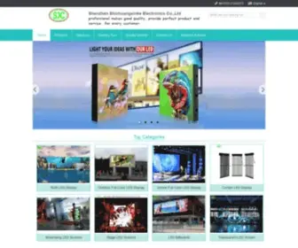 RGbleddisplays.com(Quality RGB LED Display & Outdoor Full Color LED Display factory from China) Screenshot