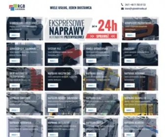 RGbnaprawy.pl(Naprawa urządzeń automatyki przemysłowej) Screenshot