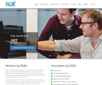 RGBplus.nl(Passie voor ICT en Logistiek) Screenshot