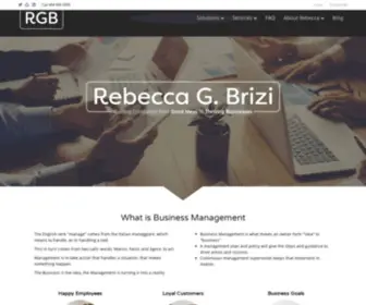 RGbrizi.com(Rebecca Brizi) Screenshot