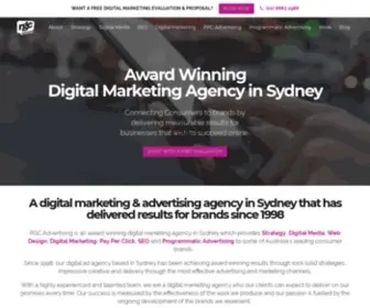 Rgcadvertising.com.au(Digital Marketing Agency Sydney) Screenshot