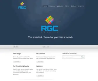 RGcfabrics.com.ph(RGC Fabrics) Screenshot
