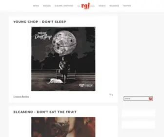 RGF.is(Hip Hop News) Screenshot