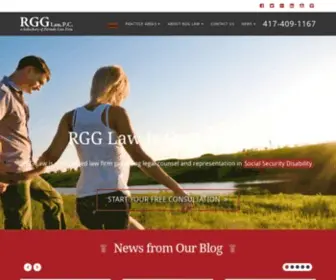 RGglaw.net(Disability & Bankruptcy Law) Screenshot