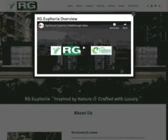 Rginfracity.com(RG Infra City) Screenshot