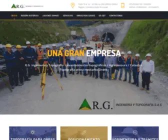 Rgingenieriaytopografia.com(Inicio) Screenshot