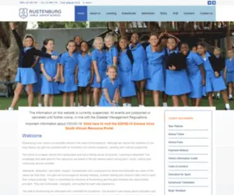 RGJS.co.za(Rustenburg Girls' Junior School) Screenshot