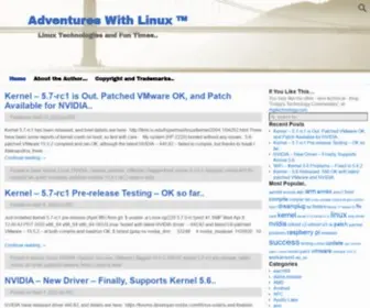 Rglinuxtech.com(Adventures With Linux ™) Screenshot