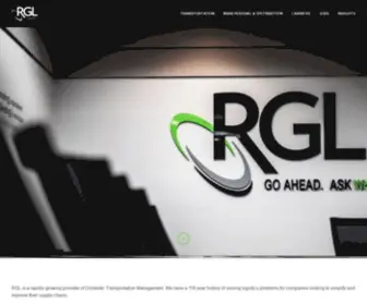 RGllogistics.com(RGL Logistics) Screenshot