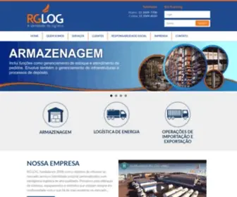 Rglog.com.br(A identidade de logística) Screenshot