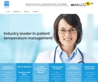 RGMD.com(Patient temprature products and solutions) Screenshot