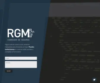 RGmsa.com.py(Corredora de seguros) Screenshot