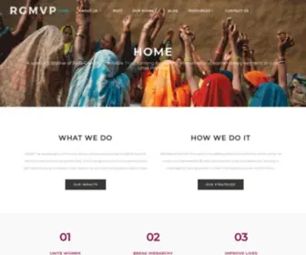 RGMVP.org(Rajiv Gandhi Mahila Vikas Pariyojana (RGMVP)) Screenshot