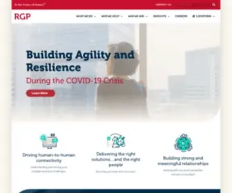 RGP.com(Client servces) Screenshot