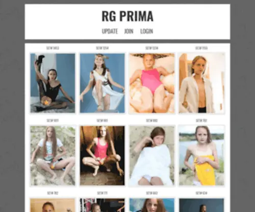 RGprima.net(RG PRIMA) Screenshot
