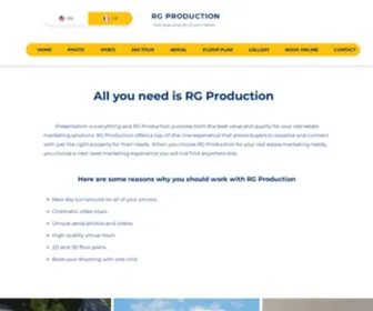 RGproduction.lu(RG Production) Screenshot