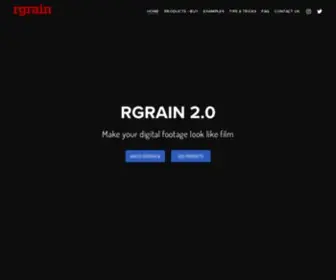 Rgrain.com(RGrain 2.0) Screenshot