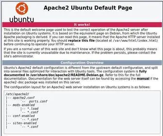 RGrco.com(Apache2 Ubuntu Default Page) Screenshot