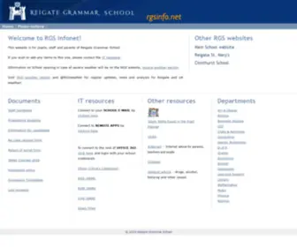 Rgsinfo.net(Rgsinfo) Screenshot