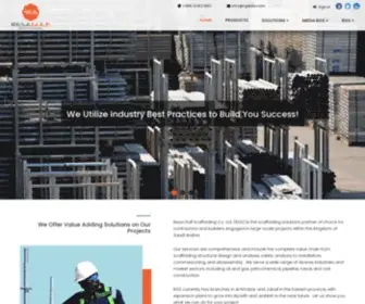 RGSksa.com(RGS Scaffolding in Saudi Arabia) Screenshot