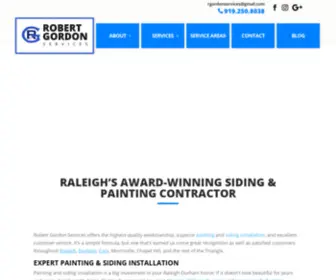 RGSNC.com(Elite Painting & Siding Contractor In Raleigh) Screenshot