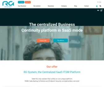 RGSYstem.com(Plateforme) Screenshot