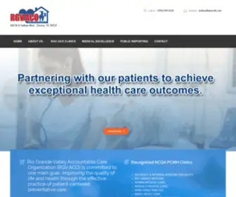 Rgvaco.com(Rio Grande Valley Accountable Care Organization (RGV ACO)) Screenshot