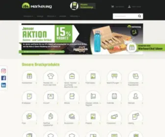 RH-Marketing.ch(Werbetechnik) Screenshot