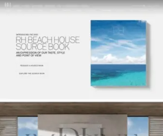 RH.com(Restoration Hardware) Screenshot