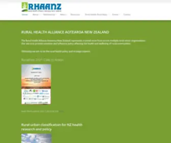 Rhaanz.org.nz(Rhaanz) Screenshot