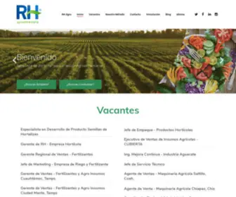 Rhagro.com.mx(Recursos Humanos en el sector Agroalimentario) Screenshot