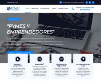 Rhamsoluciones.com(Rham Soluciones) Screenshot