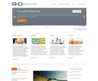Rhdabogados.com(Rhdabogados) Screenshot