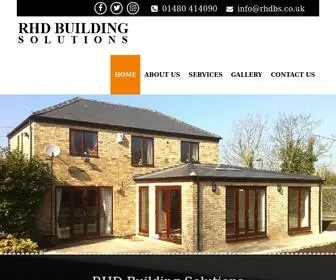 RHDBS.co.uk(RHD Building Solutions) Screenshot