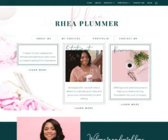 Rheaplummer.com(Rhea Plummer) Screenshot