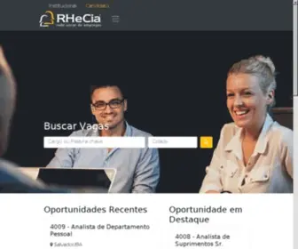 Rhecia.com.br(RH e Cia) Screenshot