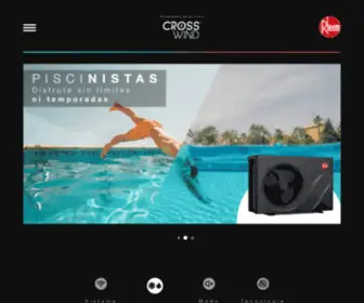 Rheemcrosswind.cl(PISCINISTAS) Screenshot