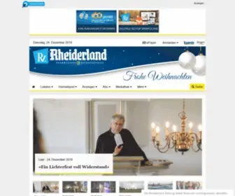 Rheiderland.de(Rheiderland Zeitung) Screenshot