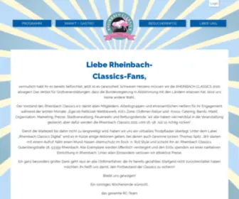 Rheinbach-Classics.de(Der Veranstalter holt unter dem Thema „Rheinbach Classics) Screenshot