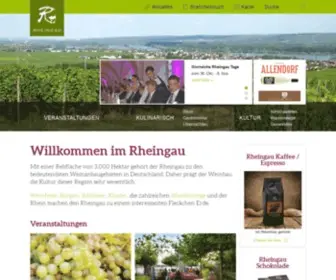 Rheingau.de(Der Rheingau) Screenshot