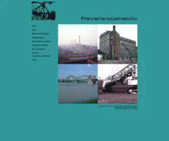 Rheinische-Industriekultur.de(Rheinische Industriekultur) Screenshot