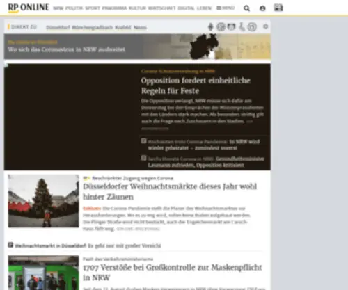 Rheinische-Post.de(Aktuelle Nachrichten) Screenshot