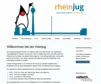 Rheinjug.de(Willkommen bei der rheinjug) Screenshot