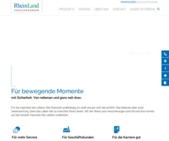 Rheinland-Versicherungen.de(RheinLand Versicherungen) Screenshot