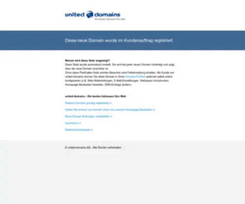 Rheinruhrfreizeit.de(Domain im Kundenauftrag registriert) Screenshot